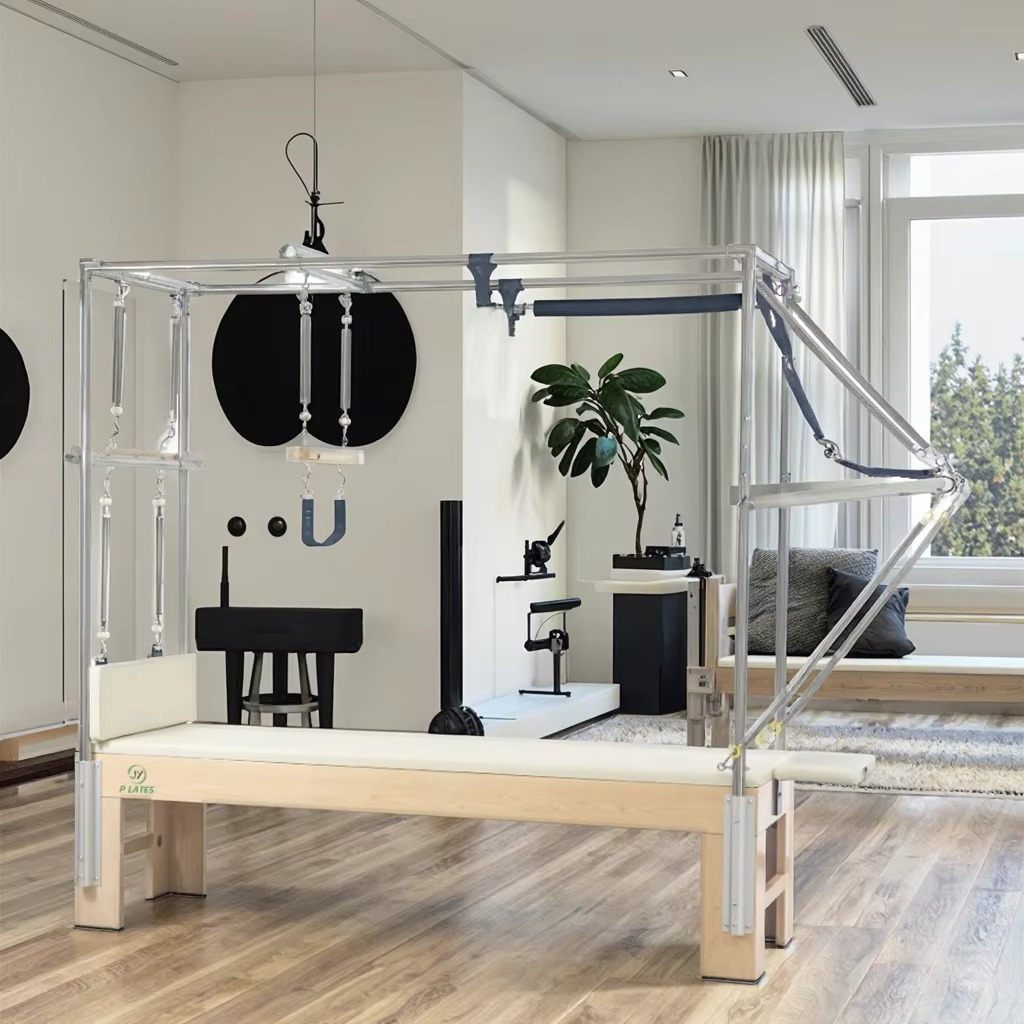 Health & Wellness Rehab - Professional Commercial Durable Maple Pilates Reformer