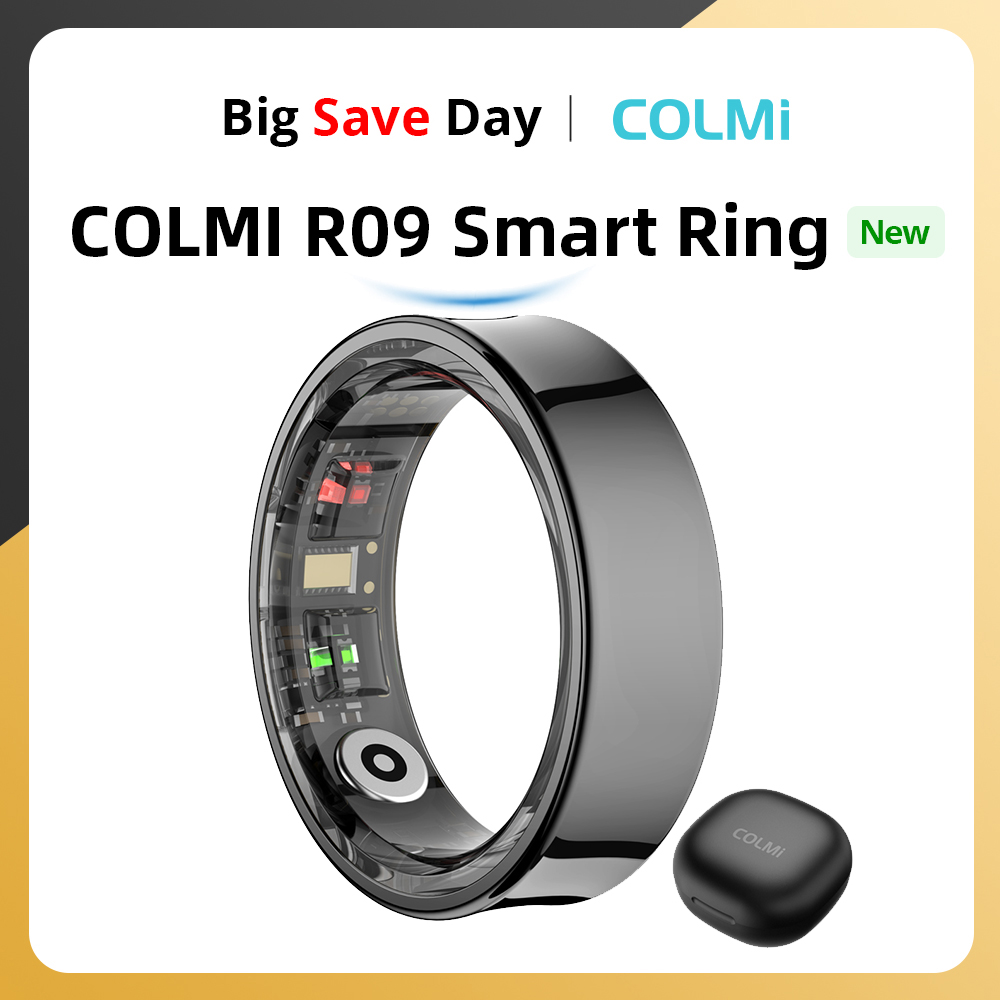 2024 COLMI R09 Smart Ring Men  - Blood Oxygen Monitor ulasan dan harga