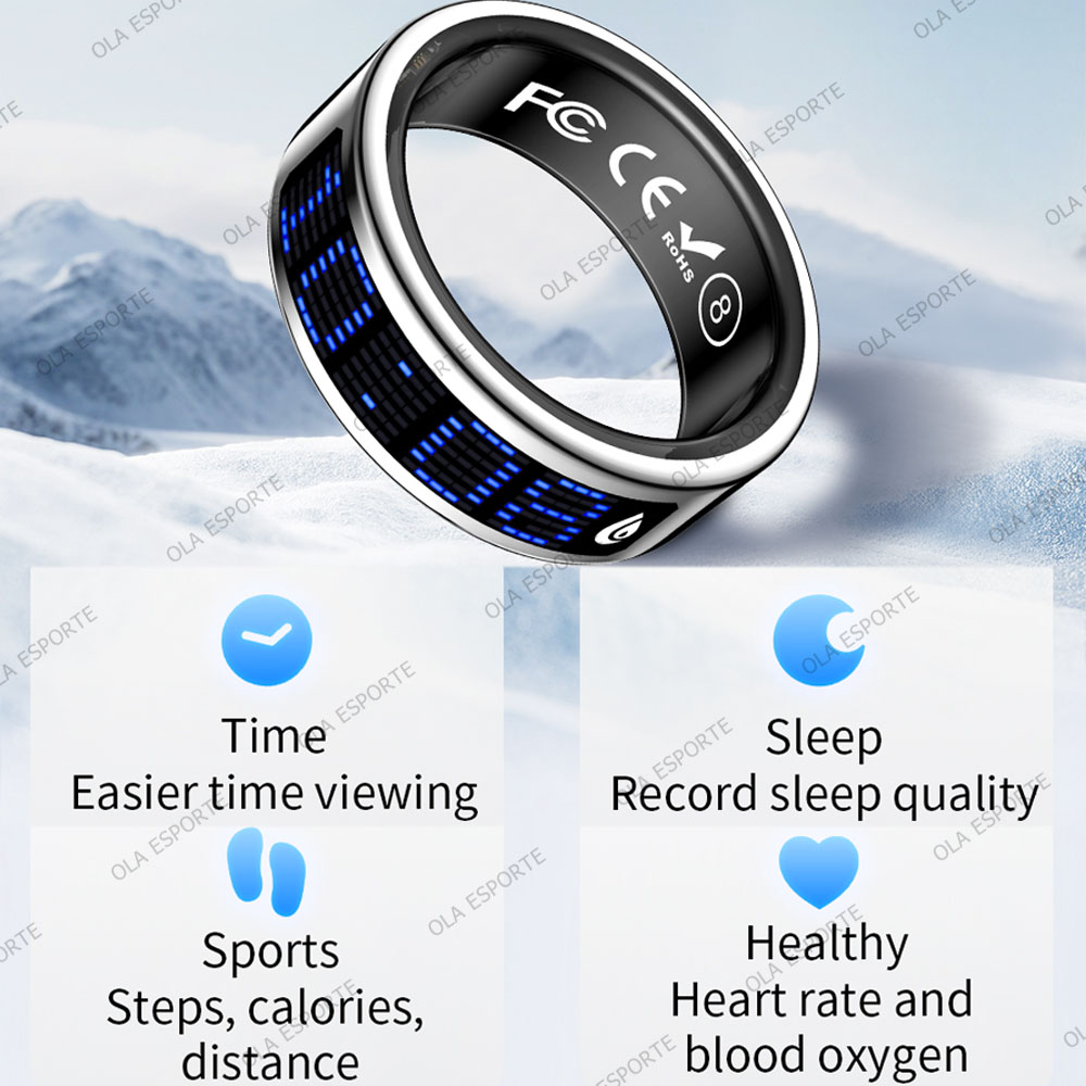 2026 Smart Ring Call Reminder  - Blood Oxygen Monitor ulasan dan harga