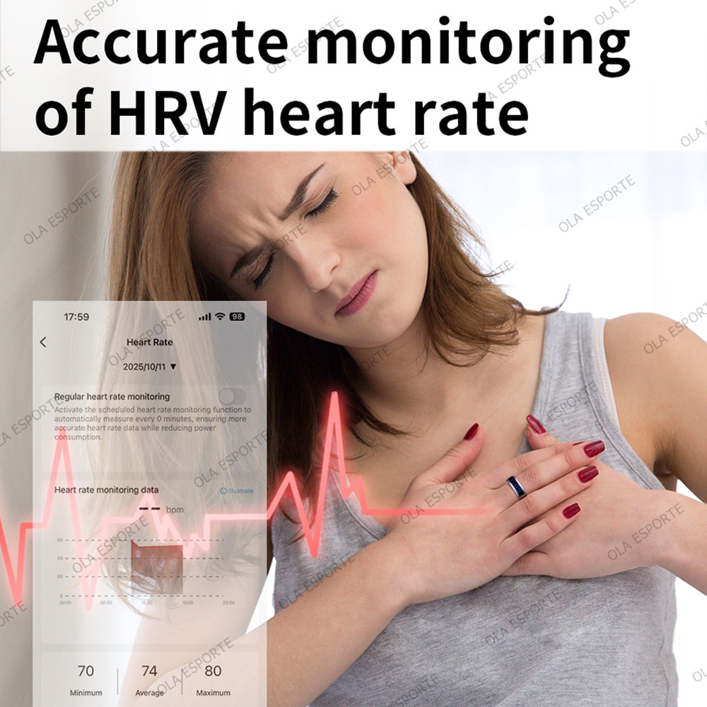 2026 Smart Ring Call Reminder  - Blood Oxygen Monitor ulasan dan harga