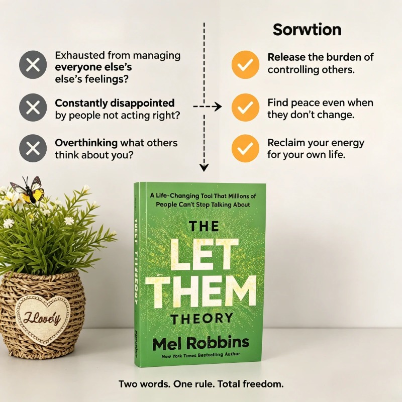 The Let Them Theory By Mel Rob - Health & Wellness Rehab ulasan dan harga