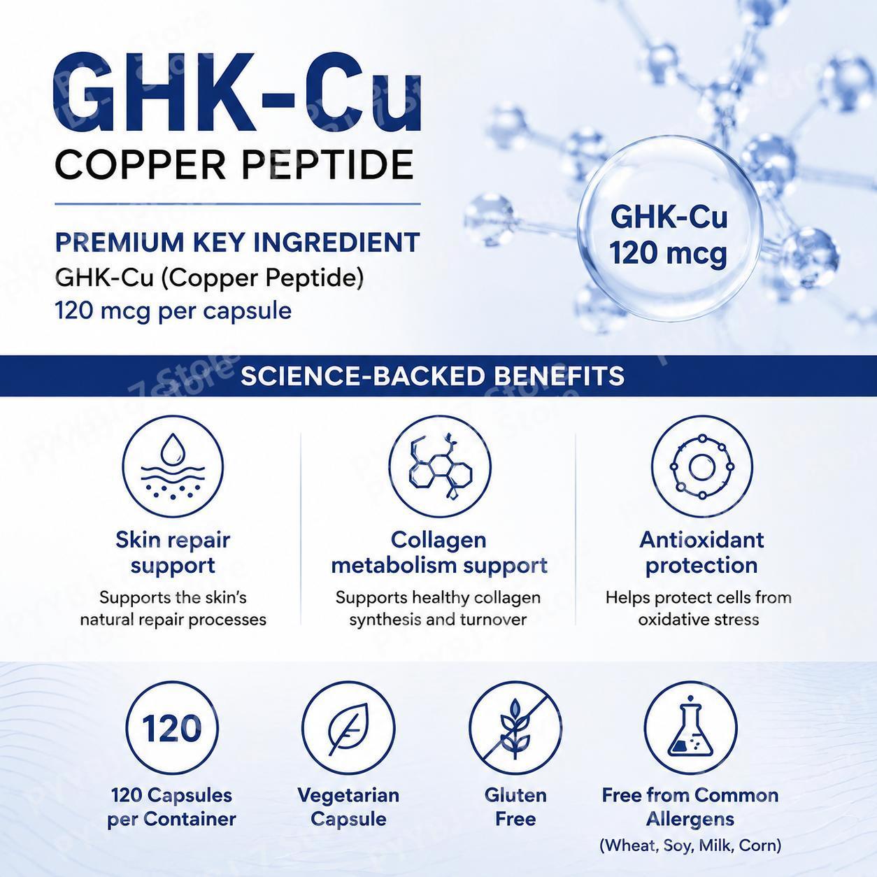 GHK-Cu Copper Peptide Suppleme - Health Wellness Usa ulasan dan harga