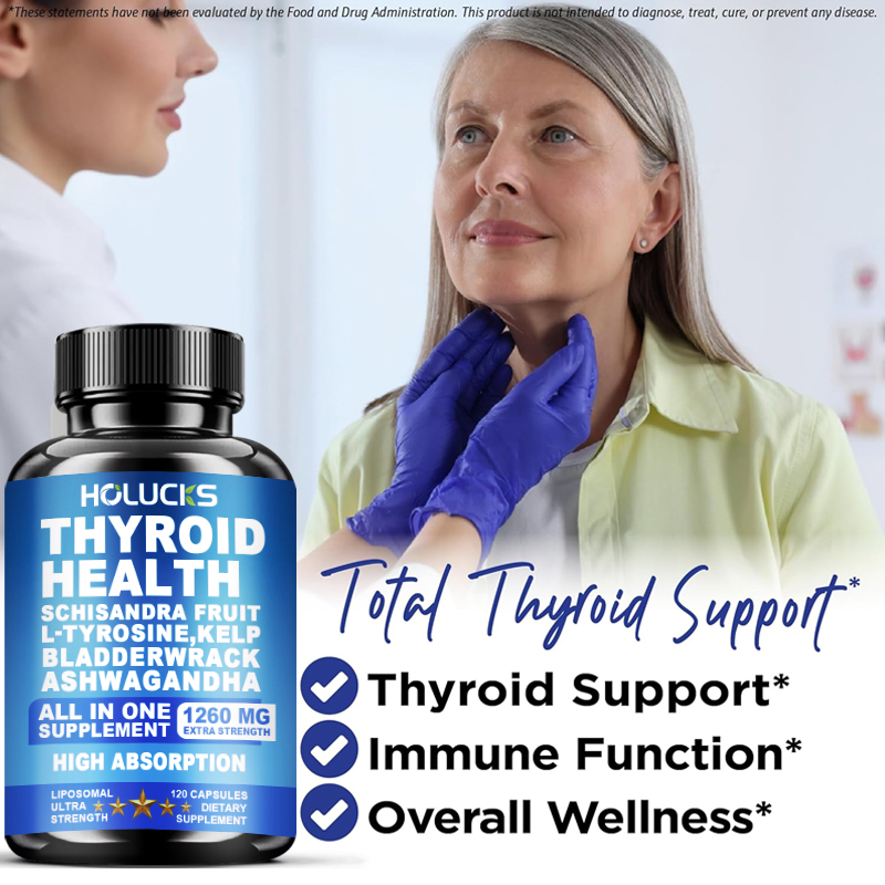 Thyroid Health Complex, Thyroi - Health Wellness Usa ulasan dan harga