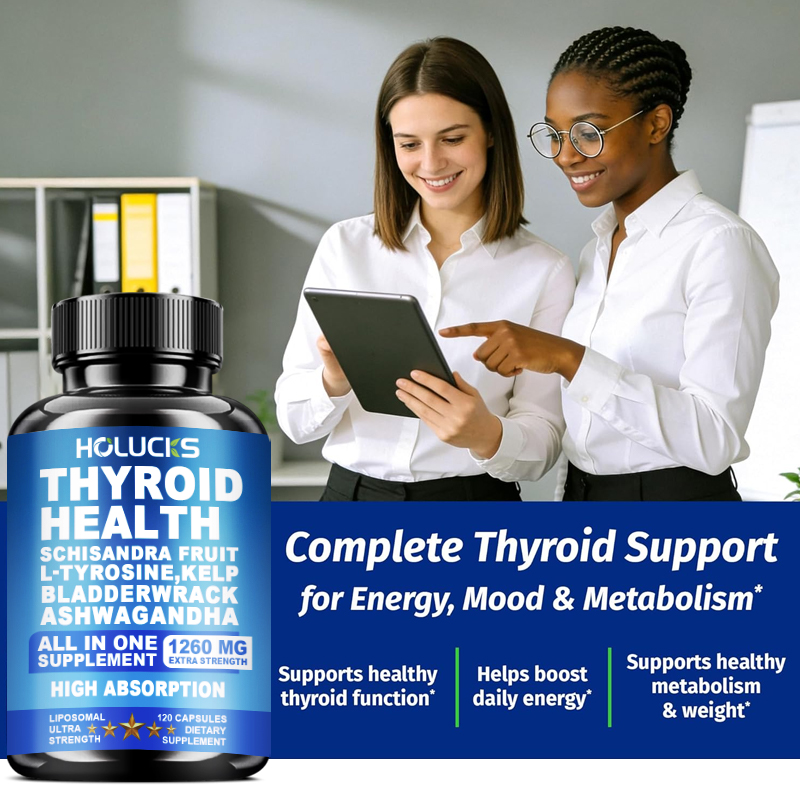 Thyroid Health Complex, Thyroi - Health Wellness Usa ulasan dan harga