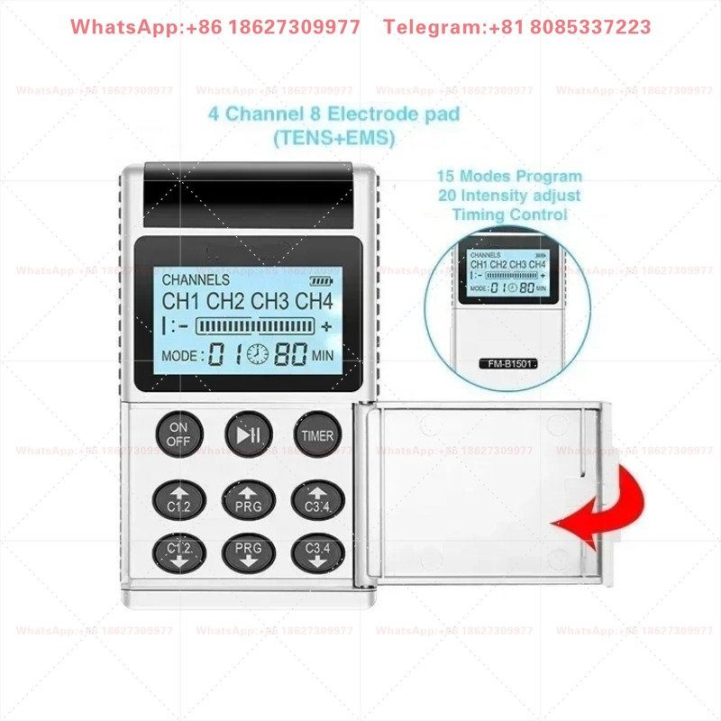 7000 4-Channel 15 Modes Pain R - Tens Pain Relief Unit ulasan dan harga