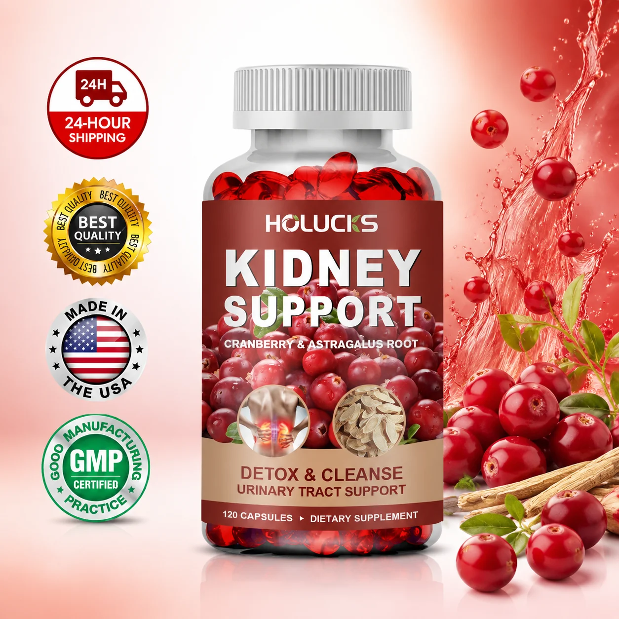 Natural Kidney Cleanse Capsule - Health Wellness Usa ulasan dan harga