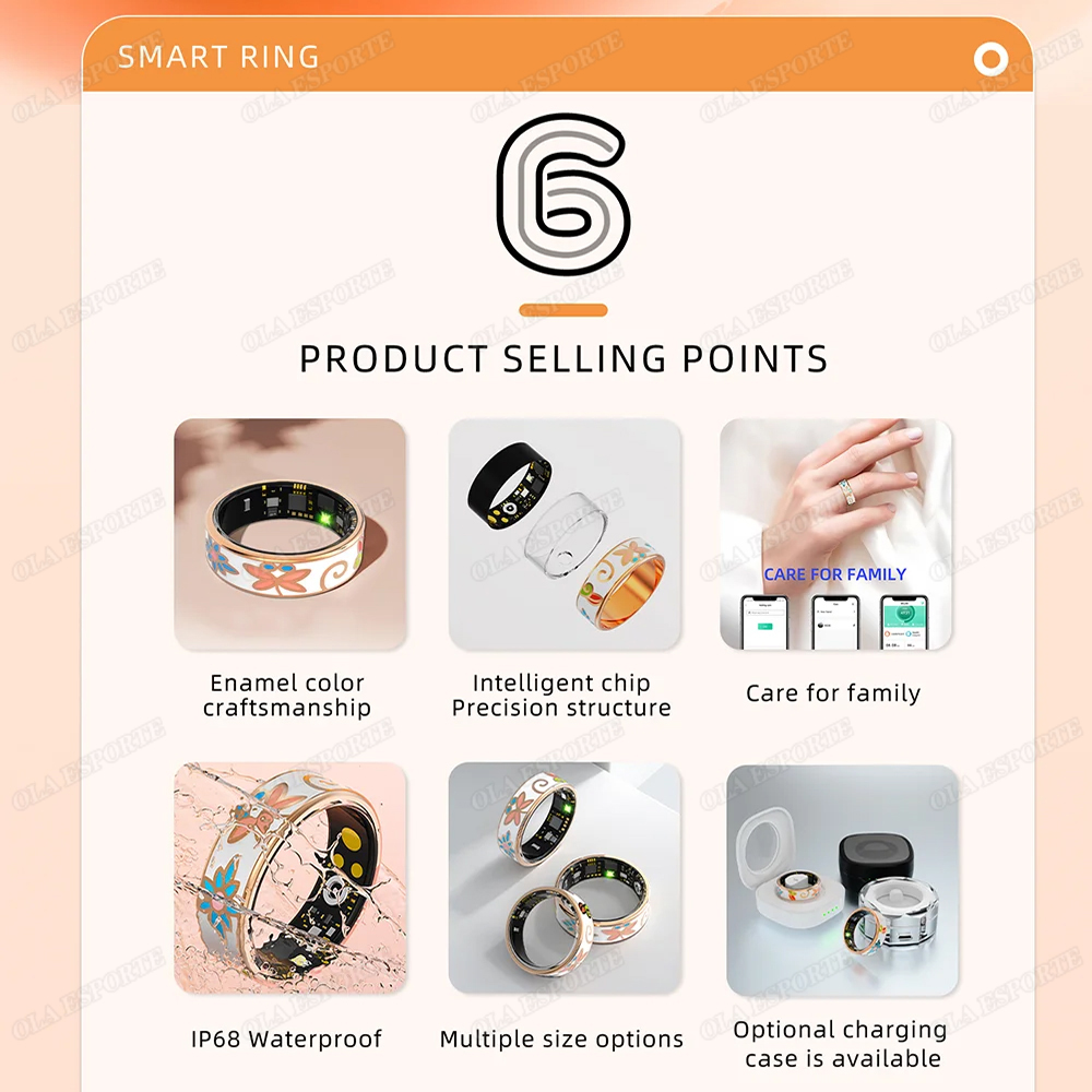 New Enamels Craftsmanship Smar - Blood Oxygen Monitor ulasan dan harga