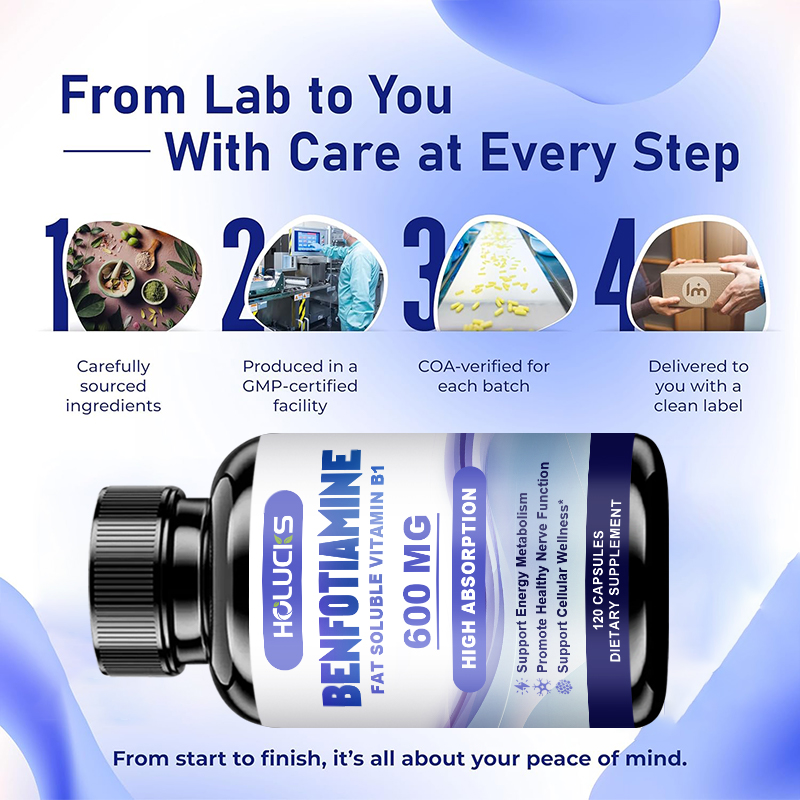 Benfotiamine Capsules, with Fa - Health Wellness Usa ulasan dan harga