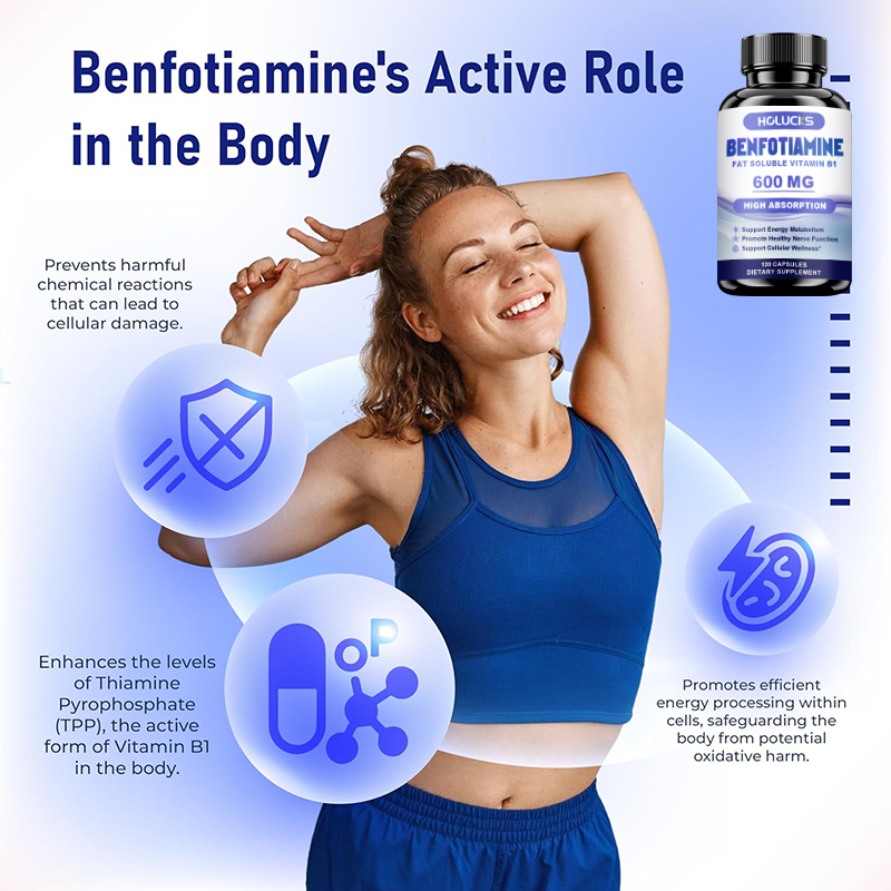 Benfotiamine Capsules, with Fa - Health Wellness Usa ulasan dan harga