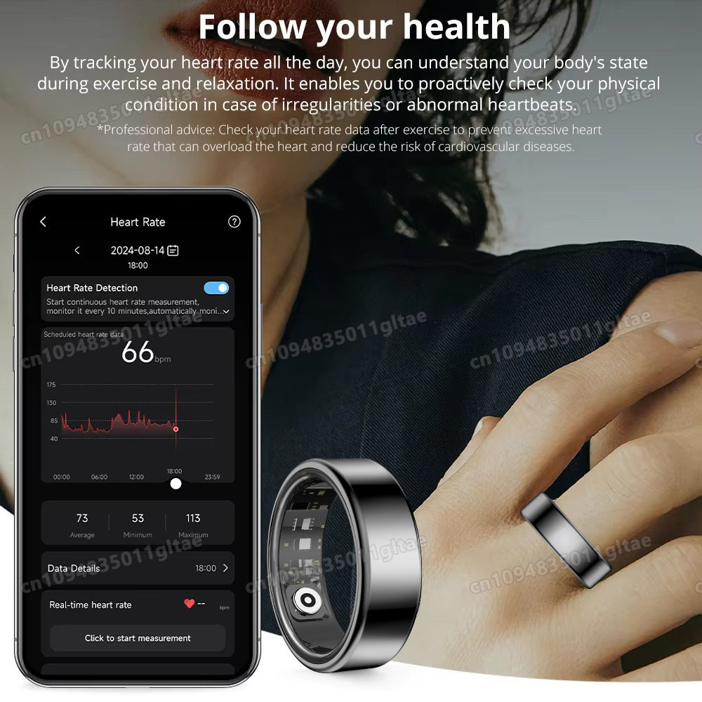 R10 Smart Ring With Charging C - Blood Oxygen Monitor ulasan dan harga