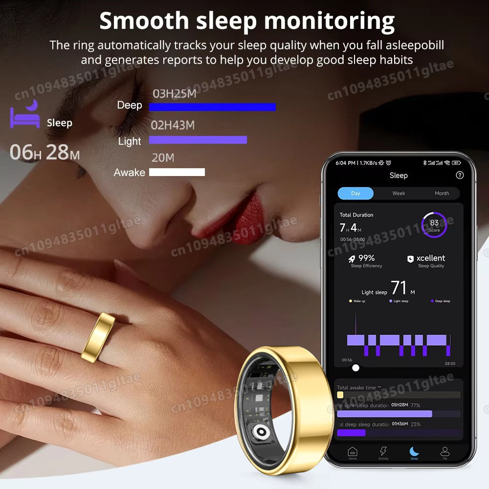 R10 Smart Ring With Charging C - Blood Oxygen Monitor ulasan dan harga
