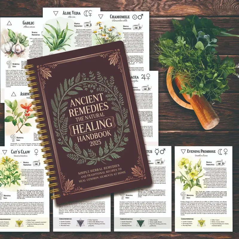 Natural Remedies Handbook with - Health & Wellness Rehab ulasan dan harga