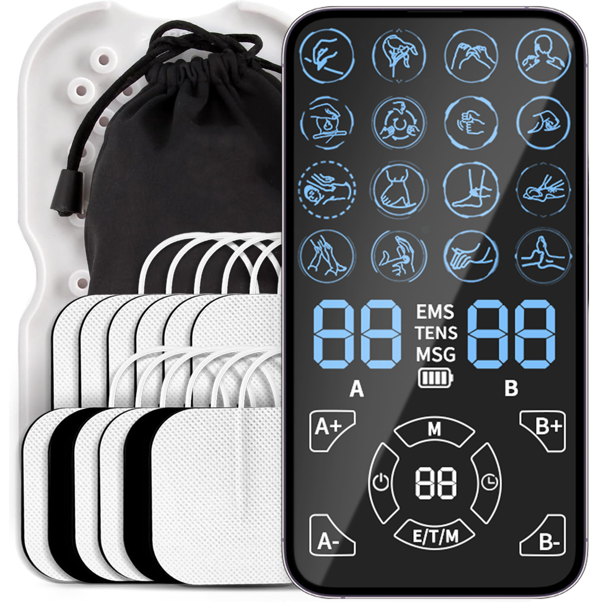Pain Relief TENS Unit EMS Mass - Tens Pain Relief Unit ulasan dan harga