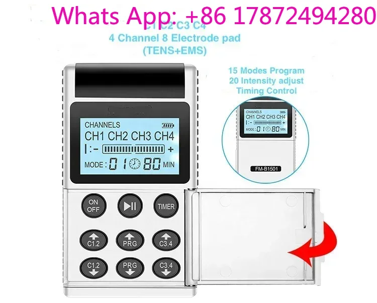 7000 4 channel 15 modes pain r - Tens Pain Relief Unit ulasan dan harga