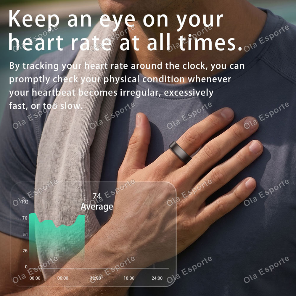 Smart Ring Heart Rate Blood Ox - Blood Oxygen Monitor ulasan dan harga