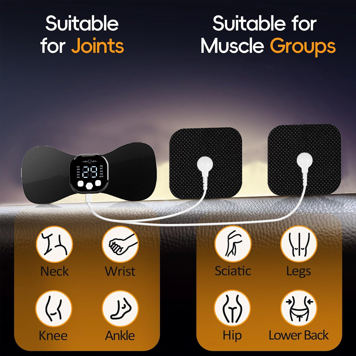Wireless EMS Muscle Stimulator - Tens Pain Relief Unit ulasan dan harga