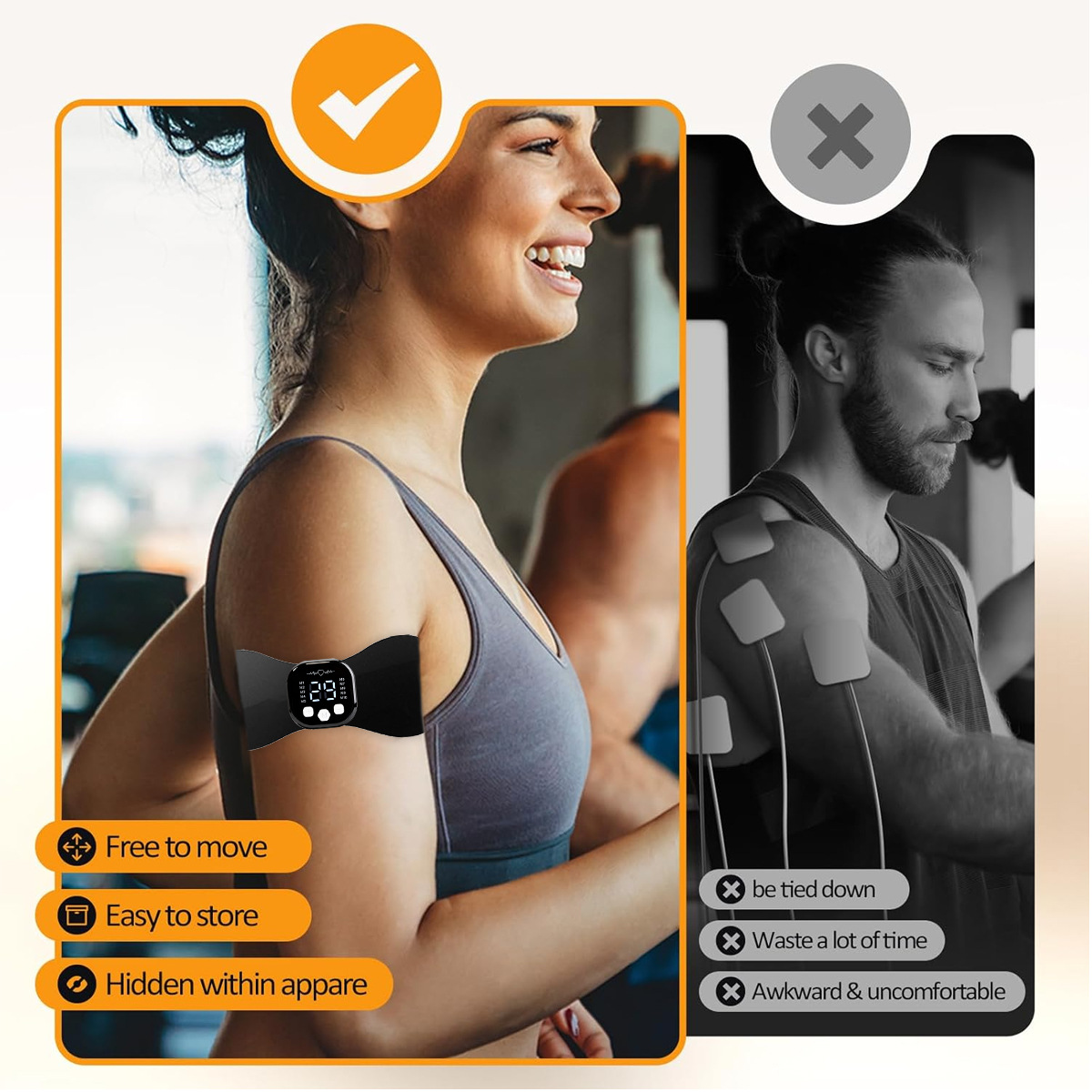 Wireless EMS Muscle Stimulator - Tens Pain Relief Unit ulasan dan harga
