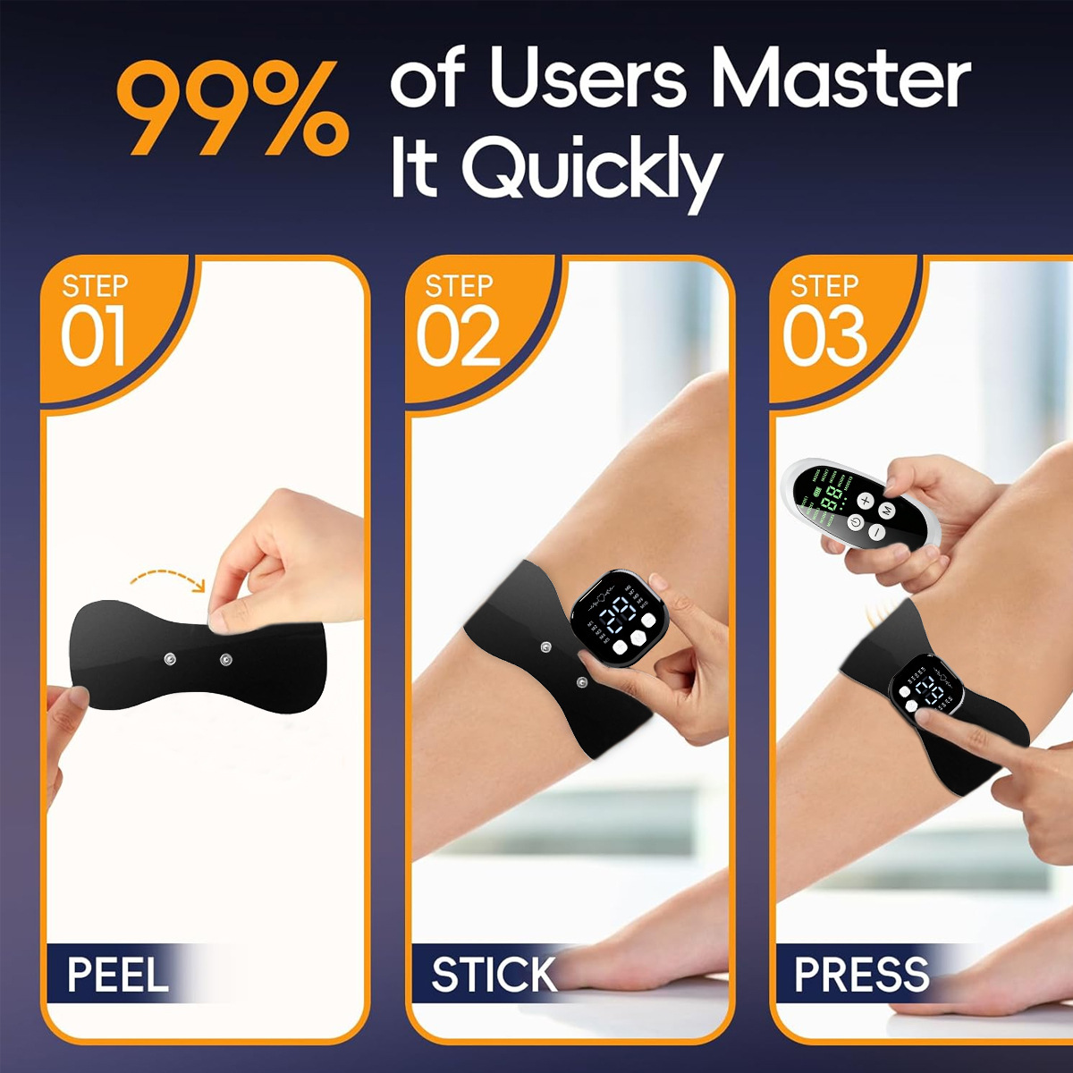 Wireless EMS Muscle Stimulator - Tens Pain Relief Unit ulasan dan harga