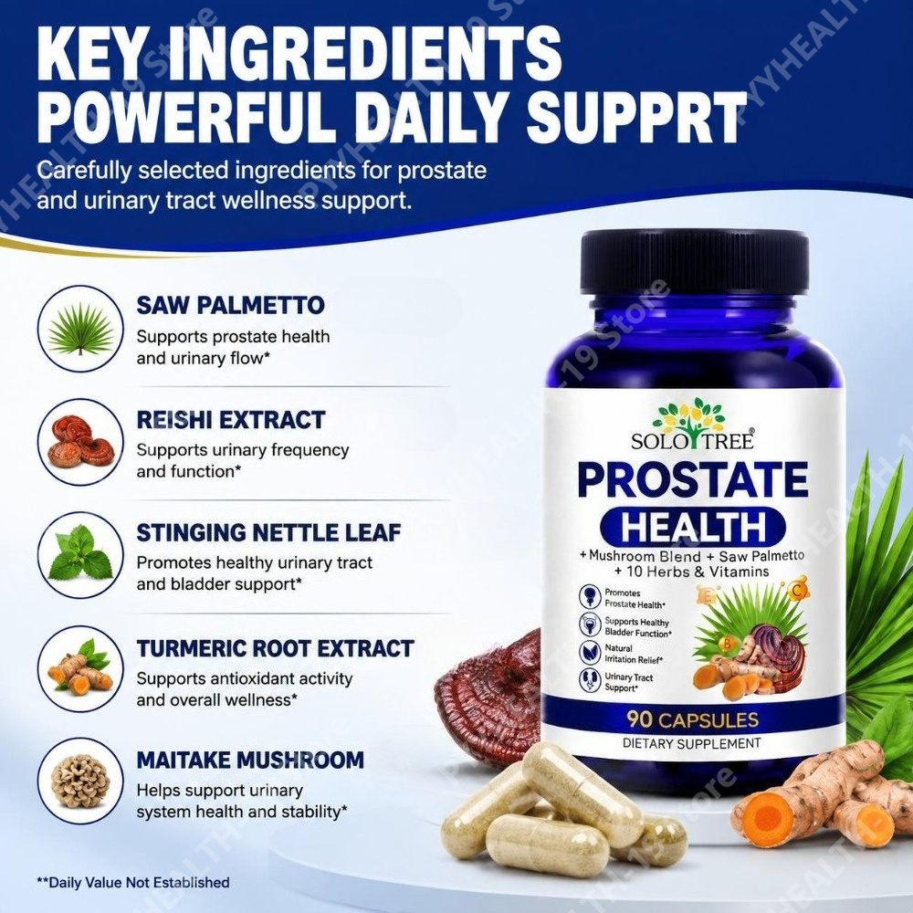 SOLO TREE Prostate Health Caps - Health Wellness Usa ulasan dan harga