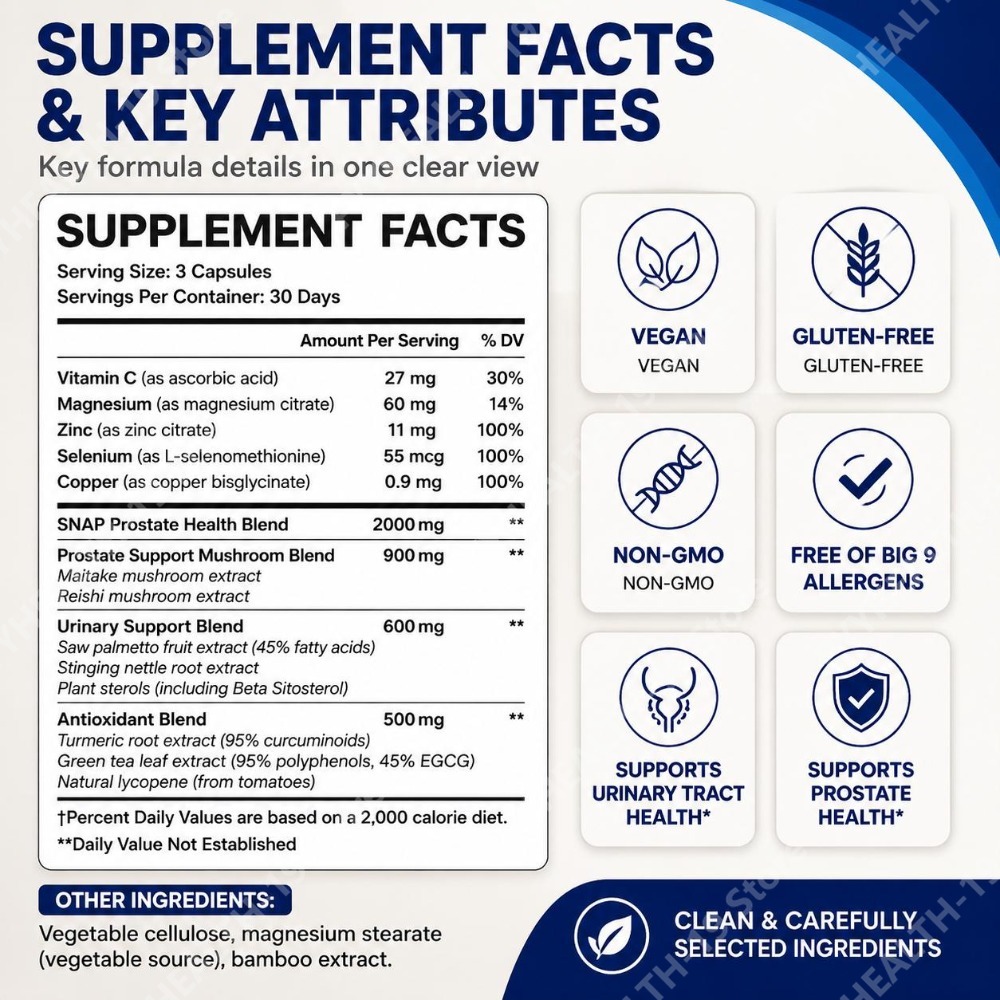 SOLO TREE Prostate Health Caps - Health Wellness Usa ulasan dan harga