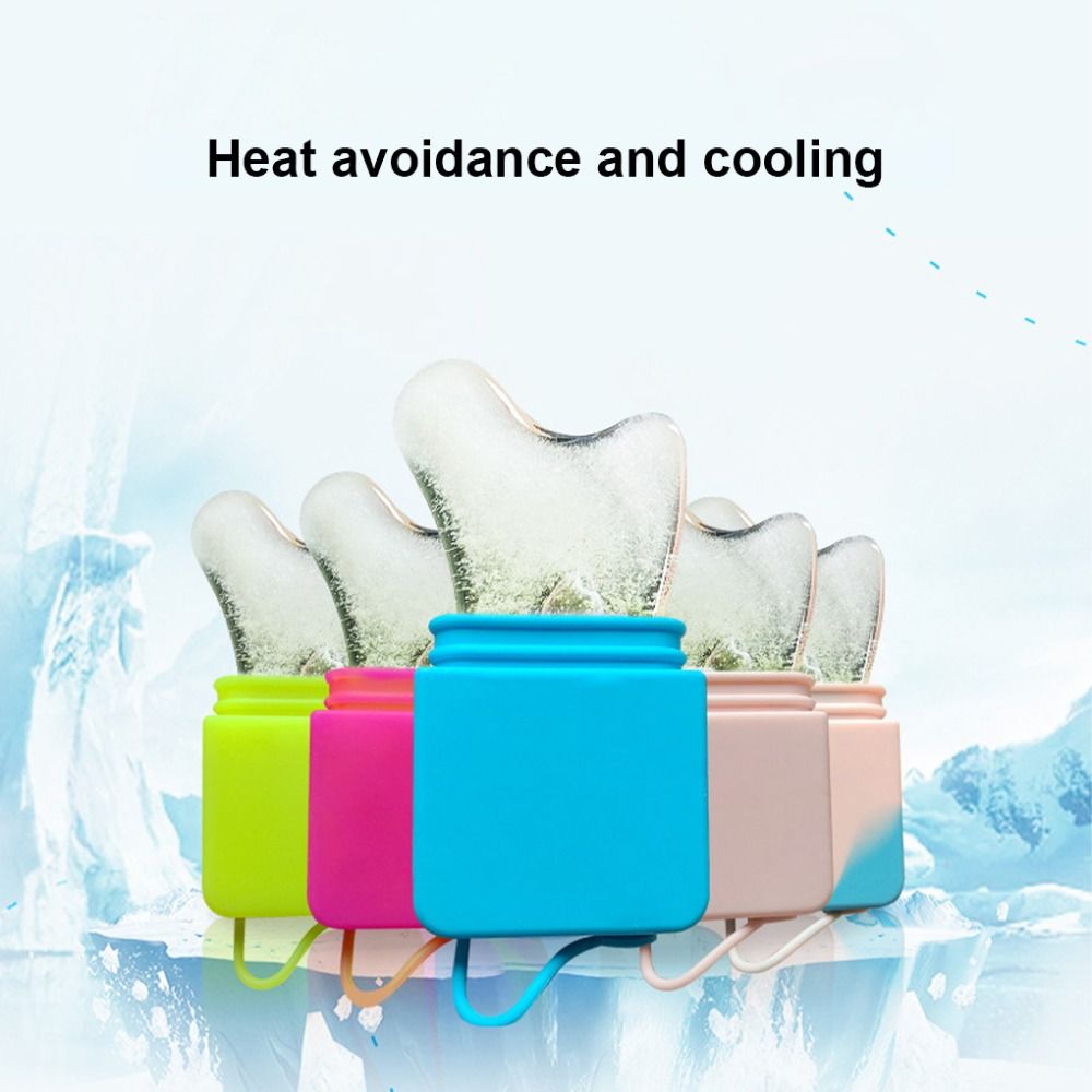 Reusable Gua Sha Silicone Ice  - Ice Roller Face Cold ulasan dan harga