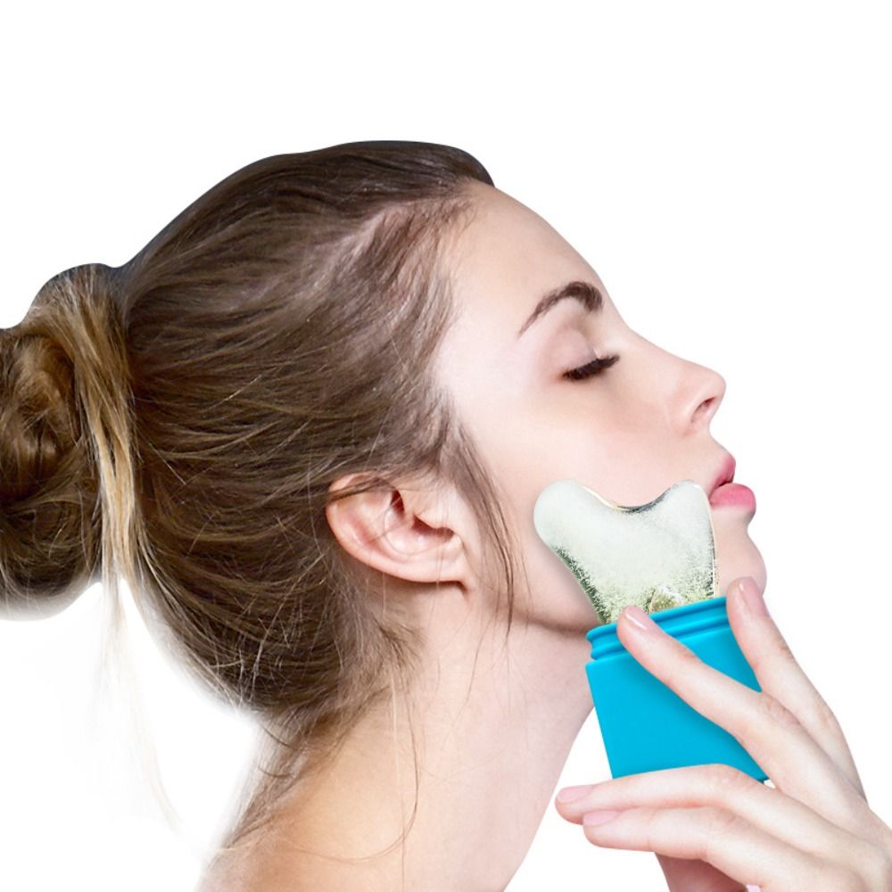 Reusable Gua Sha Silicone Ice  - Ice Roller Face Cold ulasan dan harga