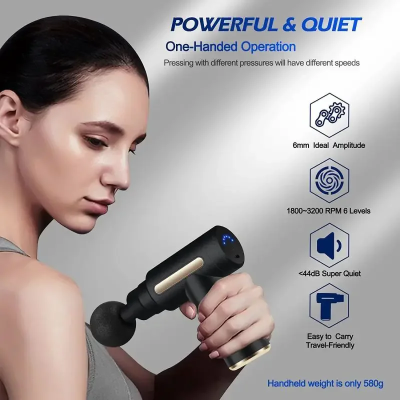 2024 portable fascia gun body  - Massage Gun Deep Tissue ulasan dan harga