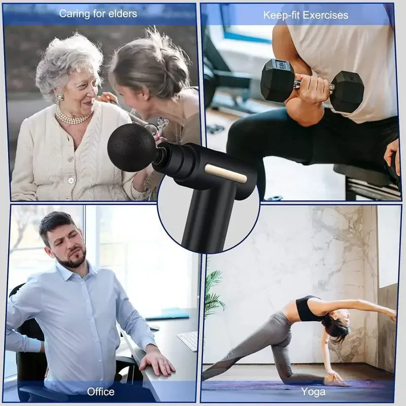 2024 portable fascia gun body  - Massage Gun Deep Tissue ulasan dan harga