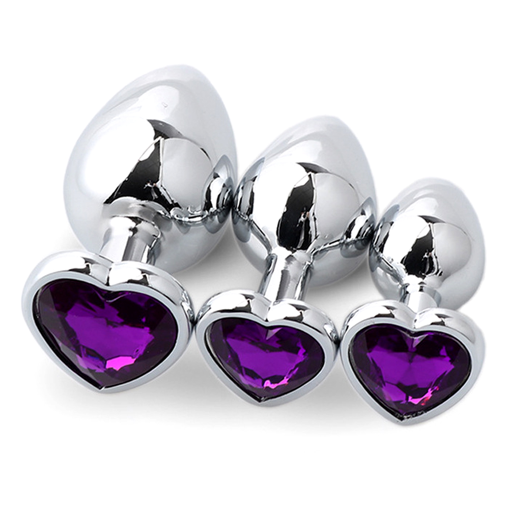 3PCS Metal Anal Plugs for Coup - Health Wellness Usa ulasan dan harga