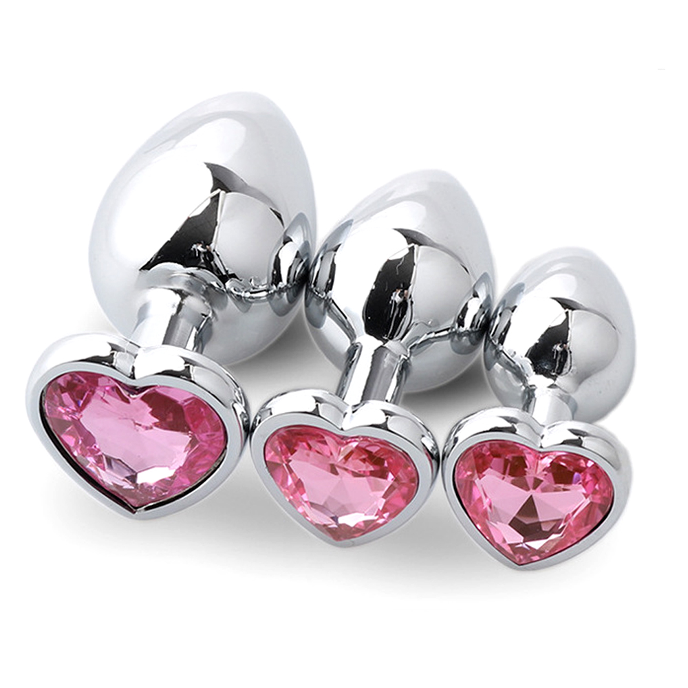 3PCS Metal Anal Plugs for Coup - Health Wellness Usa ulasan dan harga