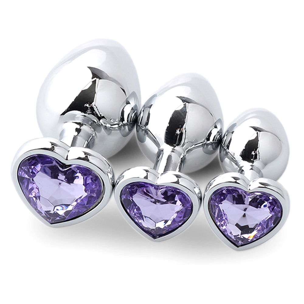 3PCS Metal Anal Plugs for Coup - Health Wellness Usa ulasan dan harga