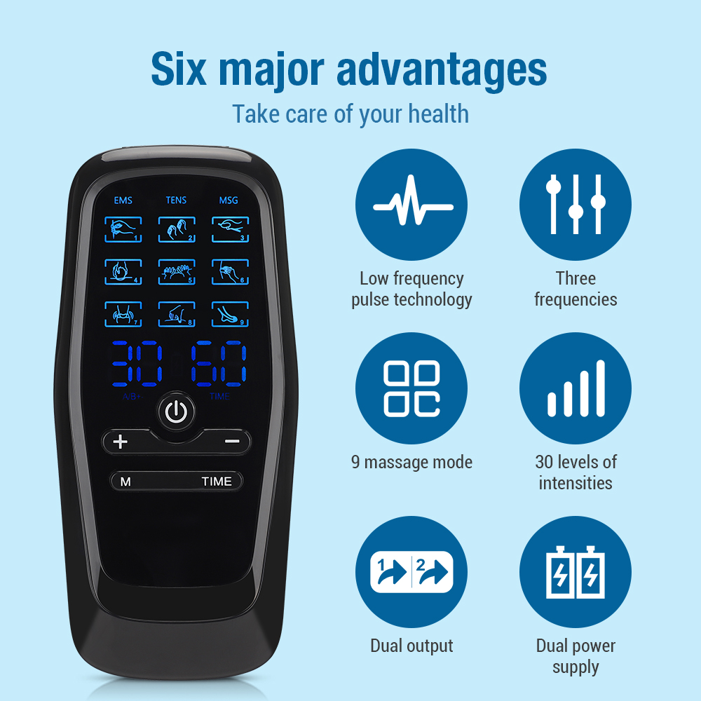 EMS Muscle Electrostimulator T - Tens Pain Relief Unit ulasan dan harga