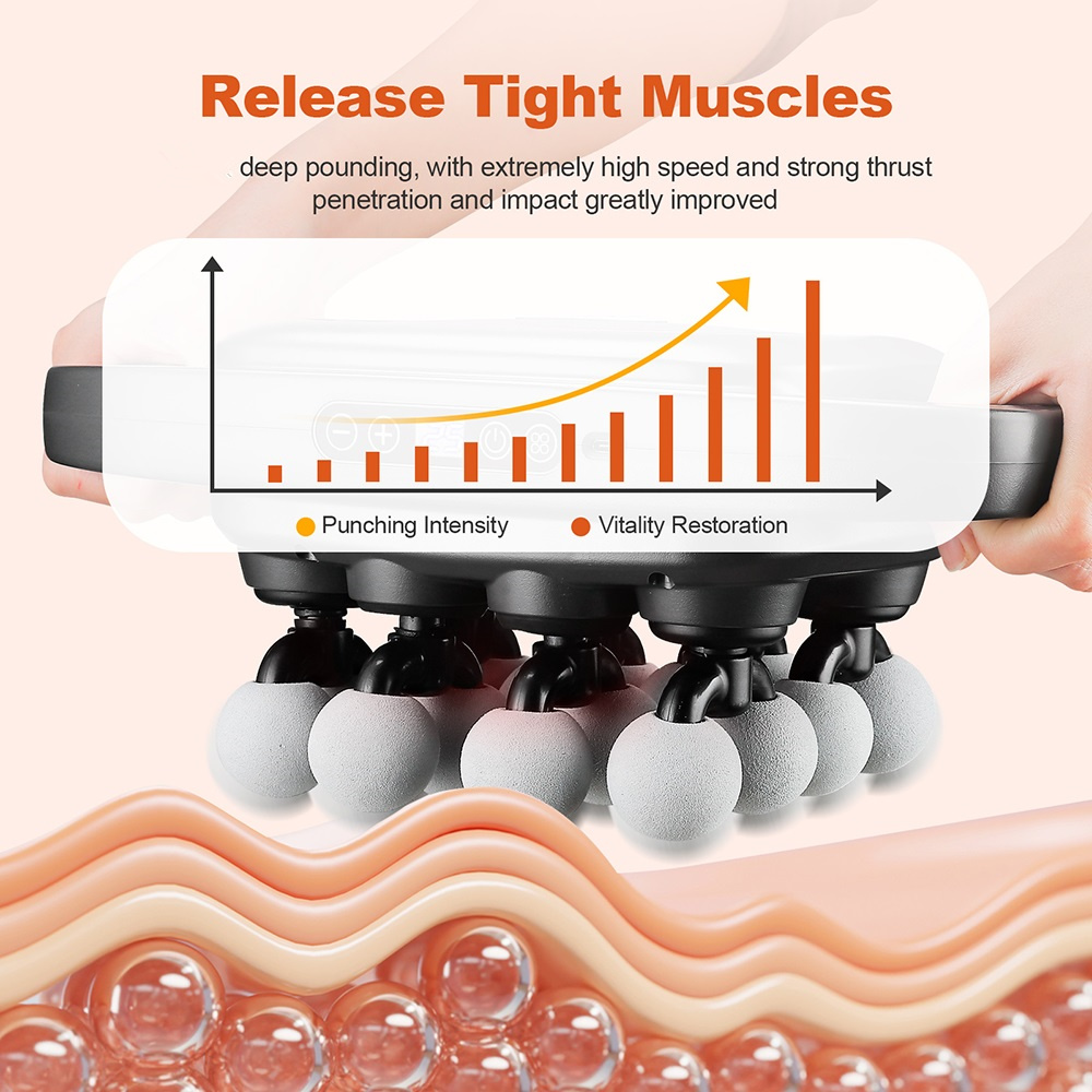 16-Head Fascia Gun High-Freque - Massage Gun Deep Tissue ulasan dan harga