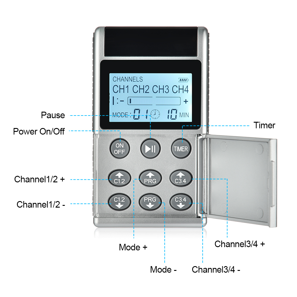 8 Electrode Pads 15 Mode Healt - Tens Pain Relief Unit ulasan dan harga