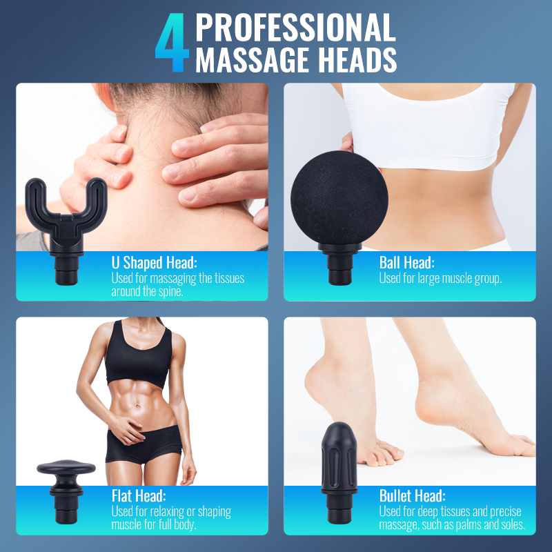 Long Handle Muscle Gun Full Bo - Massage Gun Deep Tissue ulasan dan harga